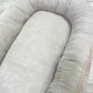 Nestchen Cord dunkel beige